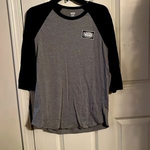 Vans 1/4 sleeve shirt